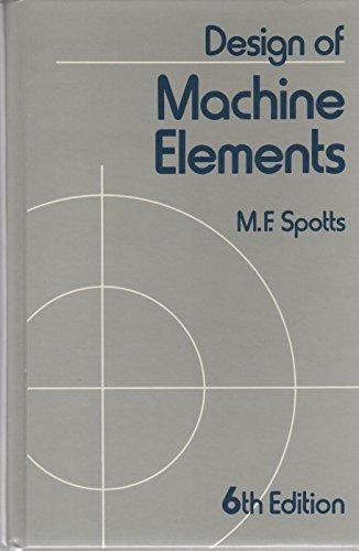 Book Design of Machine Elements free