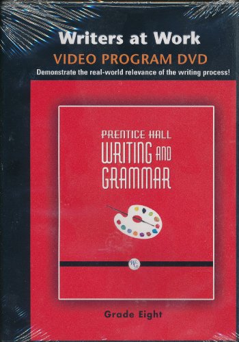 Book WRITING AND GRAMMAR WRITERS AT WORK DVD 2008 GR8 GRADE 8 2007C free