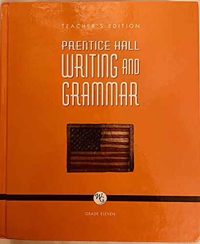 Book Prentice Hall Writing and Grammar Grade 11 Teacher's Edition free