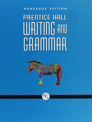 Book PRENTICE HALL WRITING AND GRAMMAR HANDBOOK GRADE 7 2008C free