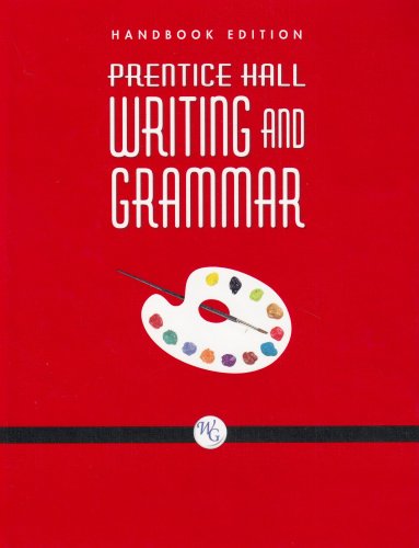Book PRENTICE HALL WRITING AND GRAMMAR HANDBOOK GRADE 8 2008C free