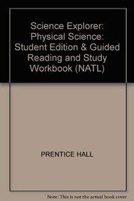Book Science Explorer Life Earth Physical Physical Science Student Edition And Guided Reading And Study Workbook 2007c free
