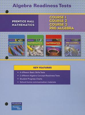 Book PRENTICE HALL MATH ALGEBRA READINESS TESTS BLACKLINE MASTERS 2007 free