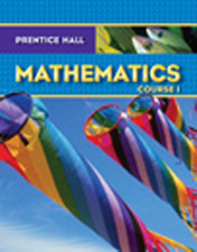 Book PRENTICE HALL MATH COURSE 1 ADAPTED STUDENT WORKBOOK 2007C free
