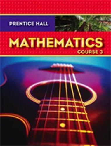 Book Prentice Hall Math Course 3 Adapted Student Workbook 2007c free