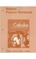 Book Calculus: Graphical, Numerical, Algebraic - Student Practice Workbook free