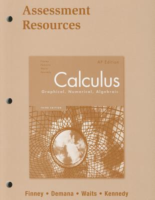 Book CALCULUS ASSESSMENT RESOURCES BLACKLINE MASTERS 2007C free