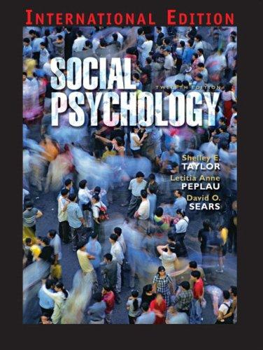 Book Social Psychology free