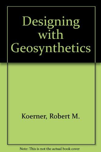 Book Designing With Geosynthetics free