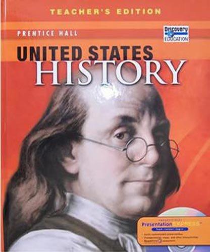 Book United States History, Teacher's Edition free
