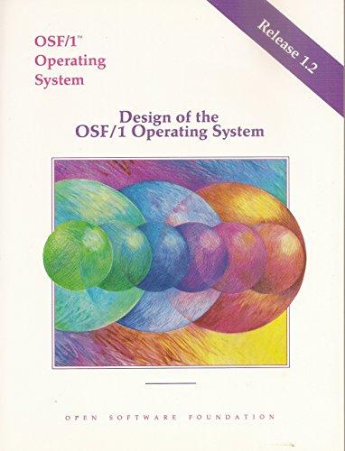Book Design Of The Osf/1 Operating System: Release 1.2 free