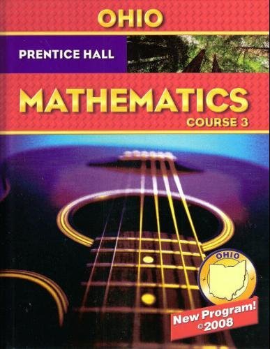 Book Prentice Hall Matehmatics, Course 3, Ohio Student Edition free