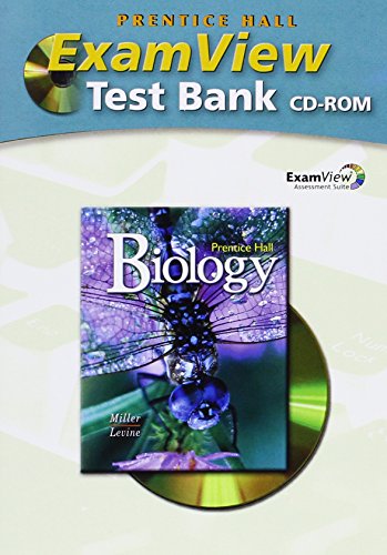 Book MILLER LEVINE PRENTICE HALL BIOLOGY EXAMVIEW 2008C free