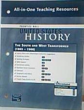 Book Prentice Hall United States History All-in-one Teaching Resources The South And West Transformed. (1865-1900). (paperback) free