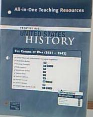 Book Prentice Hall United States History All-in-one Teaching Resources The Coming Of War. (1931-1942). (paperback) free