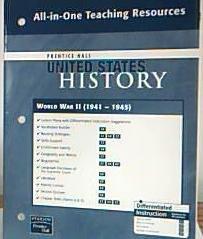 Book Prentice Hall United States History All-in-one Teaching Resources World War Ii(1941-1945). (paperback) By Pearsonprentice Hall (2008-05-03) free
