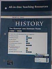 Book Prentice Hall United States History All-in-one Teaching Resources. The Kennedy And Johnson Years. (paperback) free