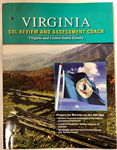 Book SOL Review and Assessment Coach: Virginia and United States History free