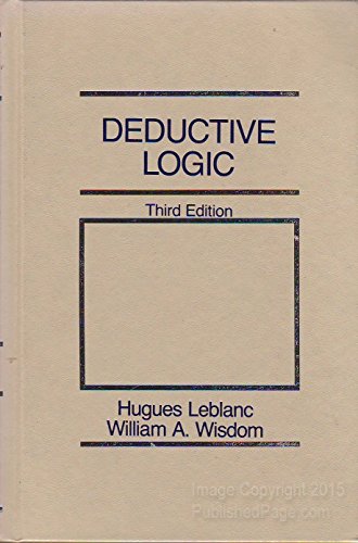Book Deductive Logic free
