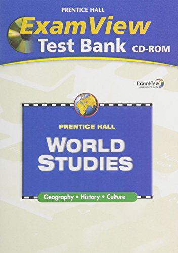 Book WORLD STUDIES EXAM VIEW TEST BANK CD ROM 2008C free