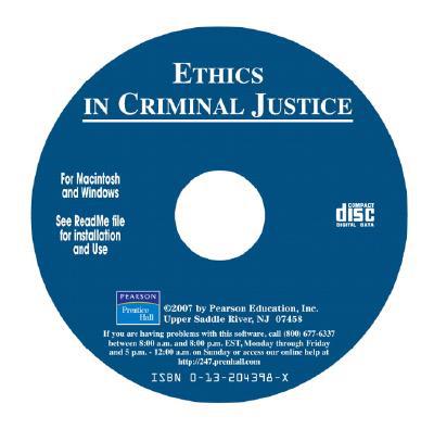 Book Ethics in Criminal Justice, A Scenario Based CD-ROM (9th Edition) free