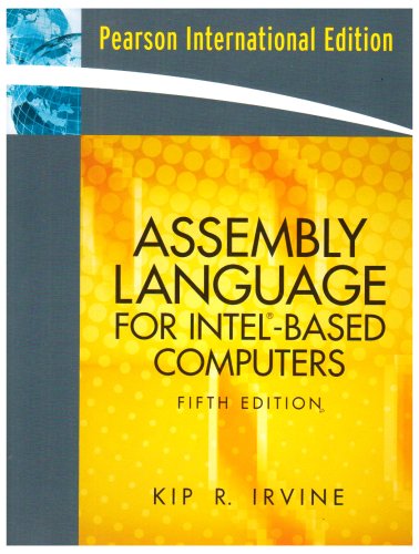 Book Assembly Language For Intel Based Computers free