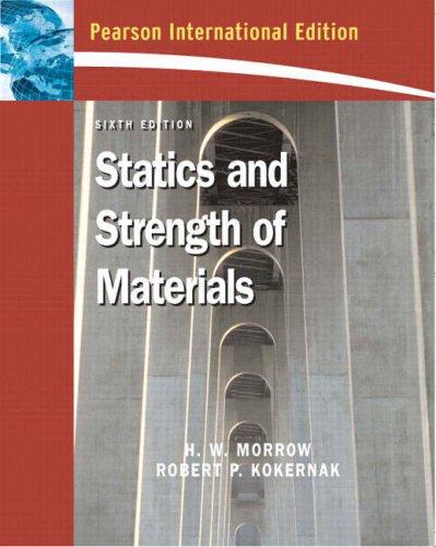 Book Statics And Strength Of Materials (6th International Edition) free