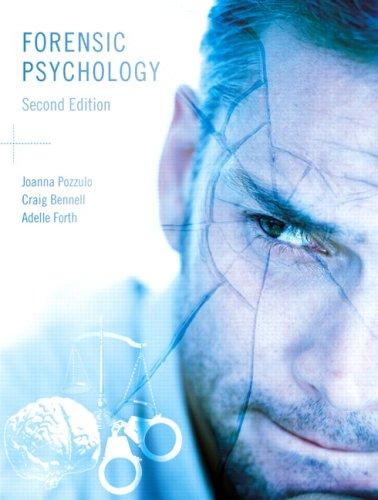 Book Forensic Psychology, Second Edition free