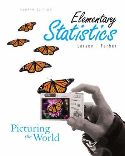 Book Elementary Statistics : Picturing the World free