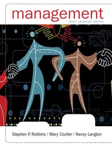 Book Management, Ninth Canadian Edition (9th Edition) free