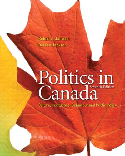 Book Politics in Canada with Companion Website with GradeTracker (7th Edition) free
