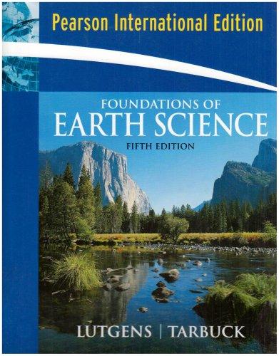 Book Foundations Of Earch Science (international Edition) free