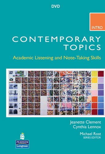Book Contemporary Topics Intro: Academic Listening and Note-Taking Skills free