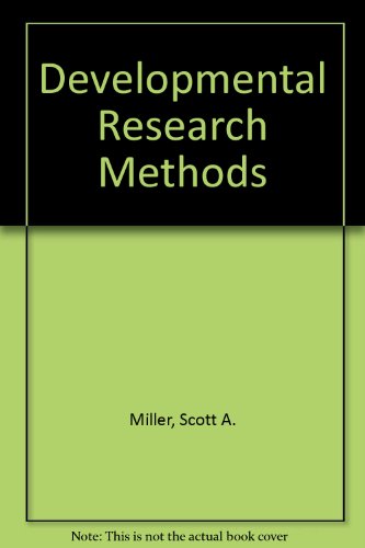 Book Developmental Research Methods free