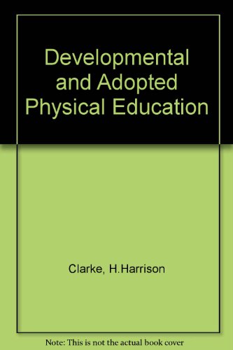 Book Developmental and adapted physical education free