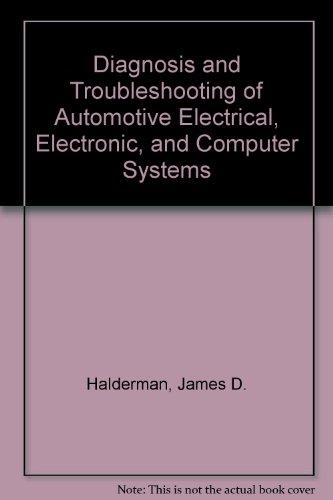 Book Diagnosis and Troubleshooting of Automotive Electrical, Electronic and Computers Systems free