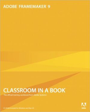 Book Adobe FrameMaker 9 Classroom in a Book free