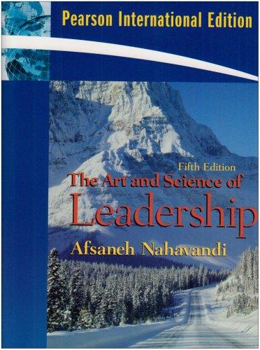 Book Art and Science of Leadership free