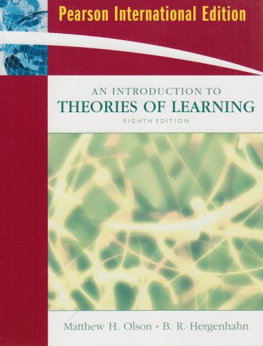 Book Introduction to the Theories of Learning (8th Edition) free