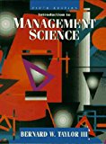 Book Introduction to Management Science free