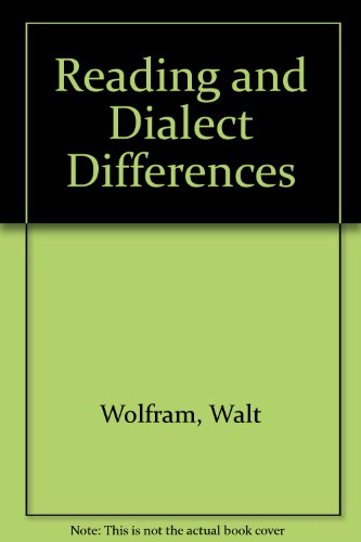 Book Reading And Dialect Differences free