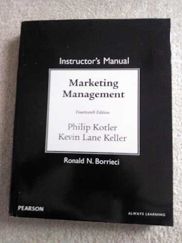 Book Marketing Management, Instructor's Manual free