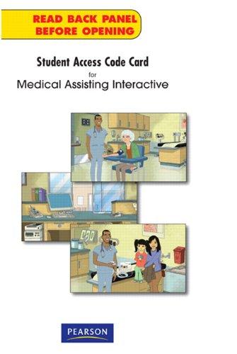 Book Access Code Card For Medical Assisting Interactive free