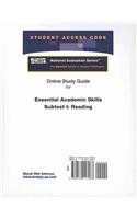 Book Access Code Card For The Online Tutorial For The National Evaluation Series Essential Academic Skills Subtest I: Reading Test free