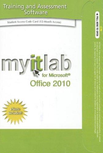Book Myitlab with Pearson Etext -- Access Card -- For Office 2010 free