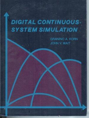 Book Digital continuous-system simulation free
