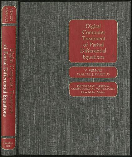 Book Digital Computer Treatment of Partial Differential Equations free
