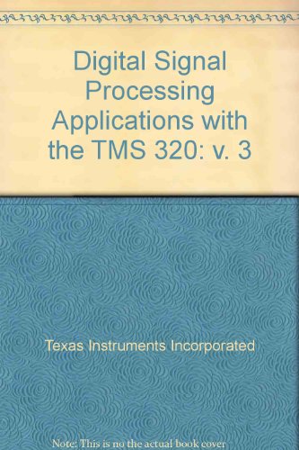 Book Digital Signal Processing Applications With the Tms320 Family/Book and Disk free