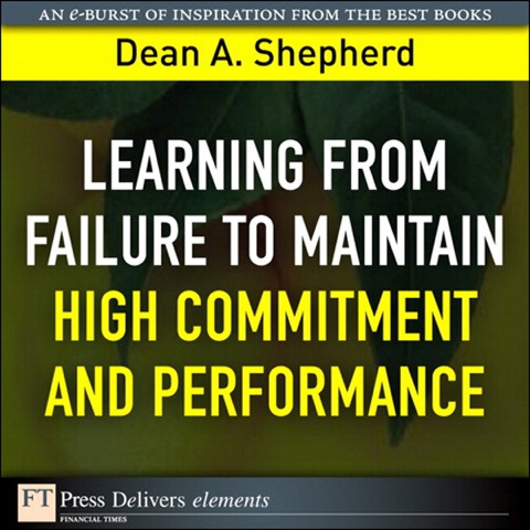 Book Learning from Failure to Maintain High Commitment and Performance free