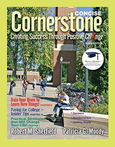 Book Cornerstone + Mystudentsuccesslab: Creating Success Through Positive Change free